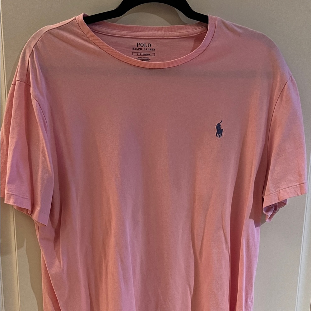 Polo by Ralph Lauren Light Pink Short Sleeve Tee